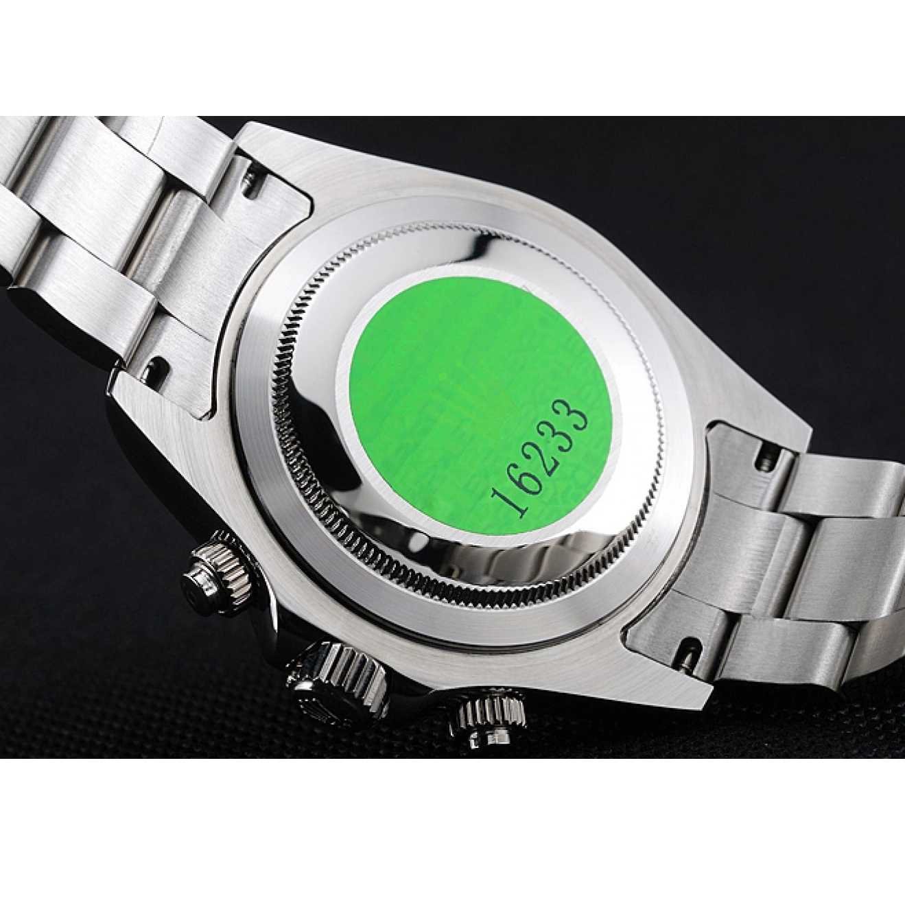Aaa replica watch Stainless Cosmograph Bezel Rolex 1454242 Daytona White Dial Steel White 0716